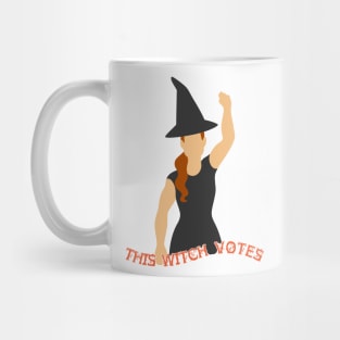 This Witch Votes-Brown Hair! Mug